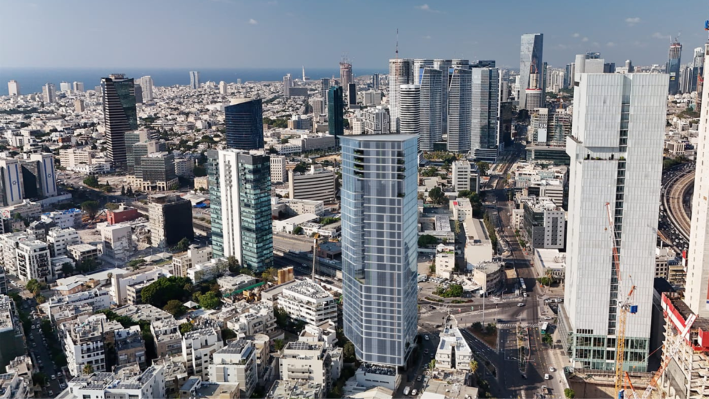 פרויקט מגדל לבנדה תל אביב