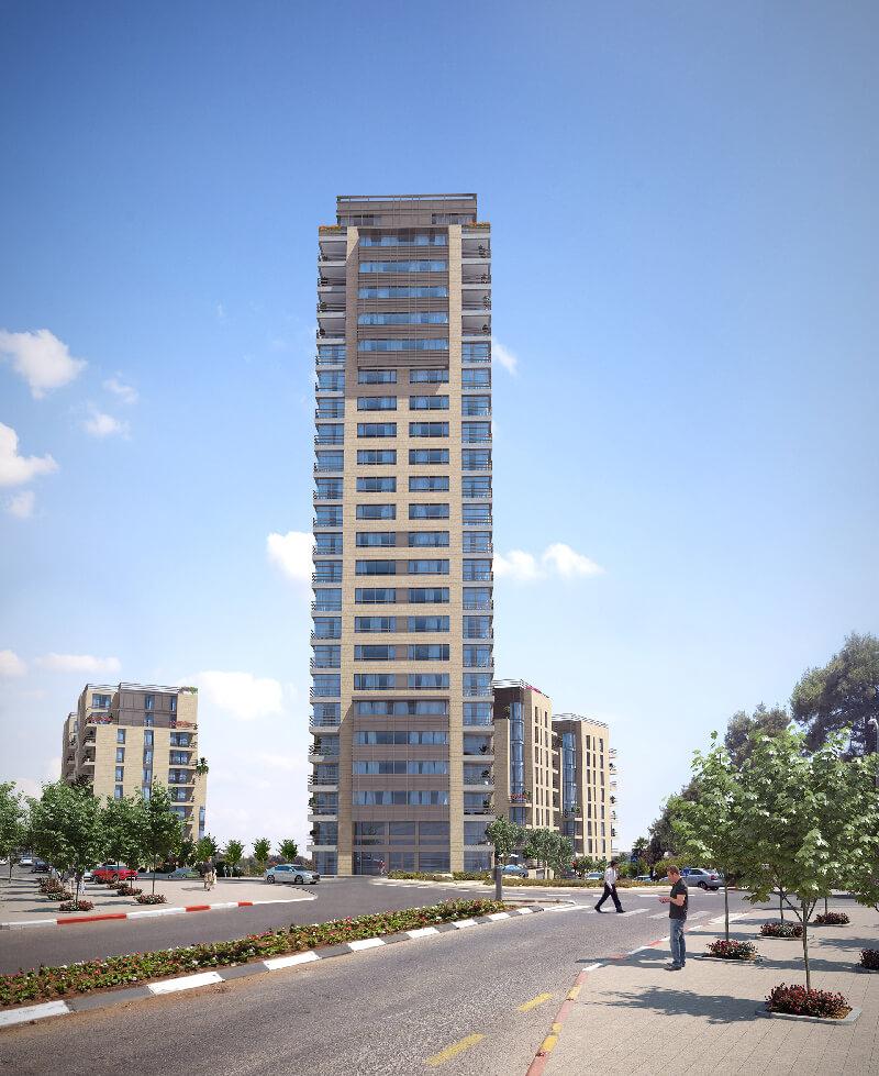 הדמיית חוץ עמק היובל בירושלים