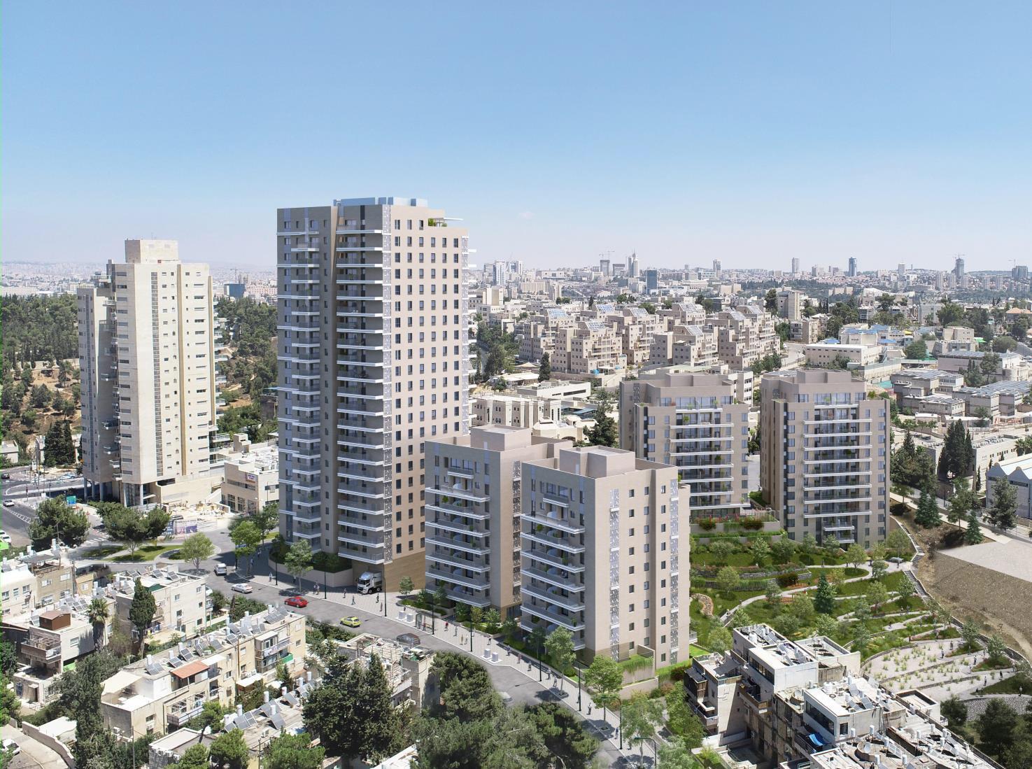 הדמיית חוץ עמק היובל בירושלים